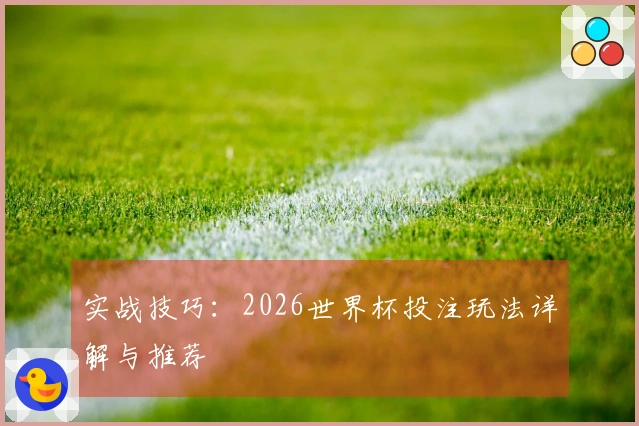 实战技巧：2026世界杯投注玩法详解与推荐